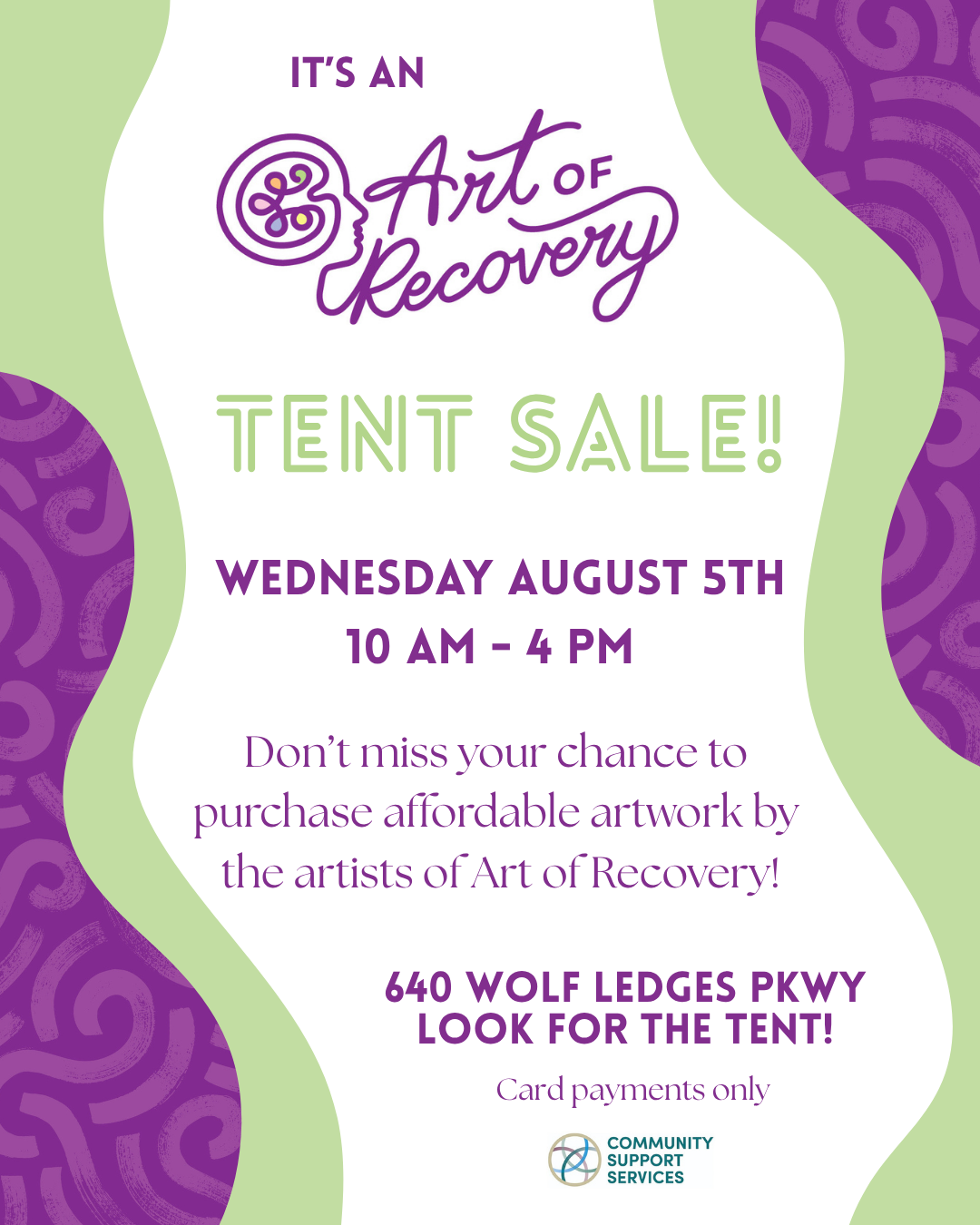 AOR Tent Sale