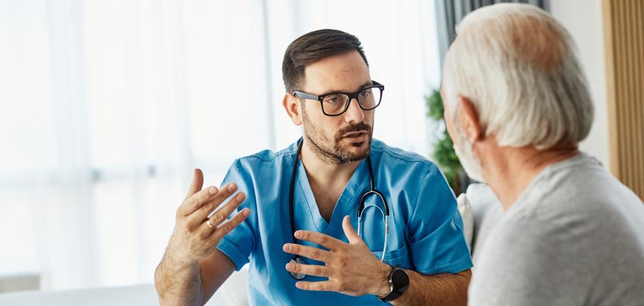Doctor With a Patient