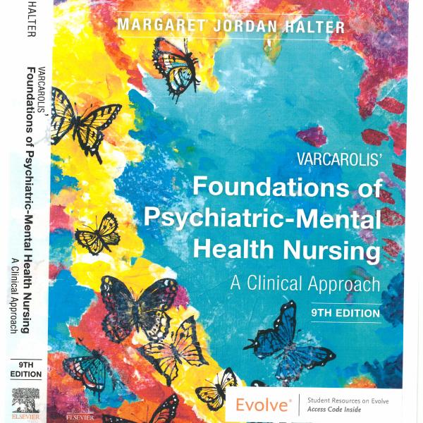 Cover of Foundations of Psychiatric-Mental Health Nursing textbook